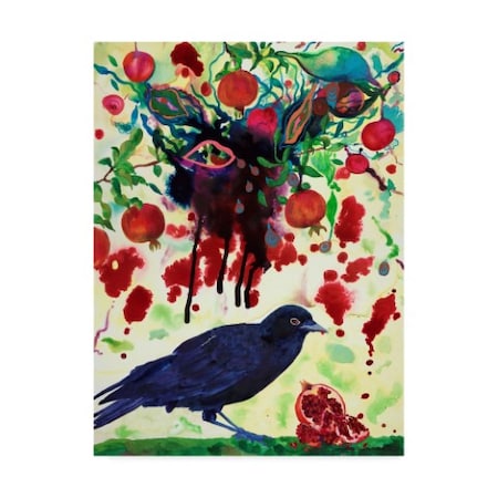 Carissa Luminess 'Crow' Canvas Art,24x32